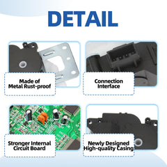MITZONE actuator mounting flange detail for secure factory replacement