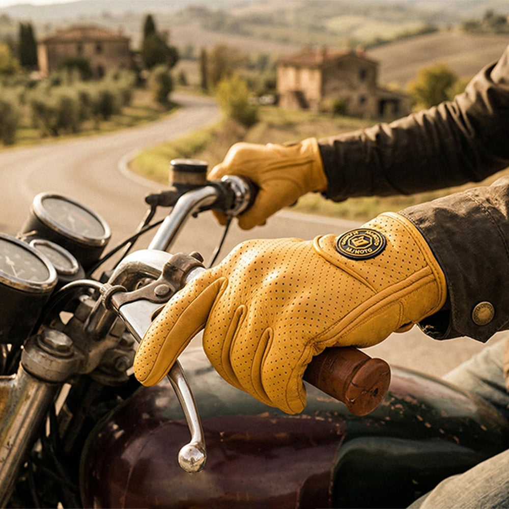 mjmoto close-up of concealed hard knuckle protecting impact zones