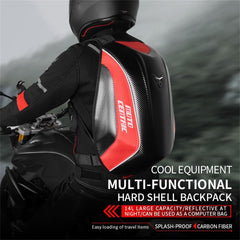 mjmoto close-up carbon fiber texture highlighting durable, scratch-resistant finish