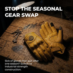 mjmoto reinforced palm pad detail offering abrasion resistance and improved grip