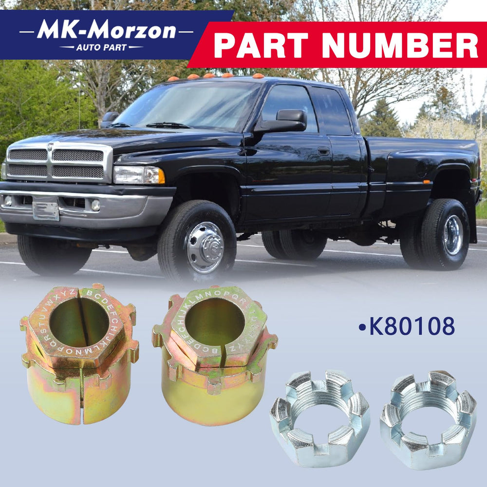 MK-Morzon close-up of adjustment slot detail enabling precise caster and camber tuning