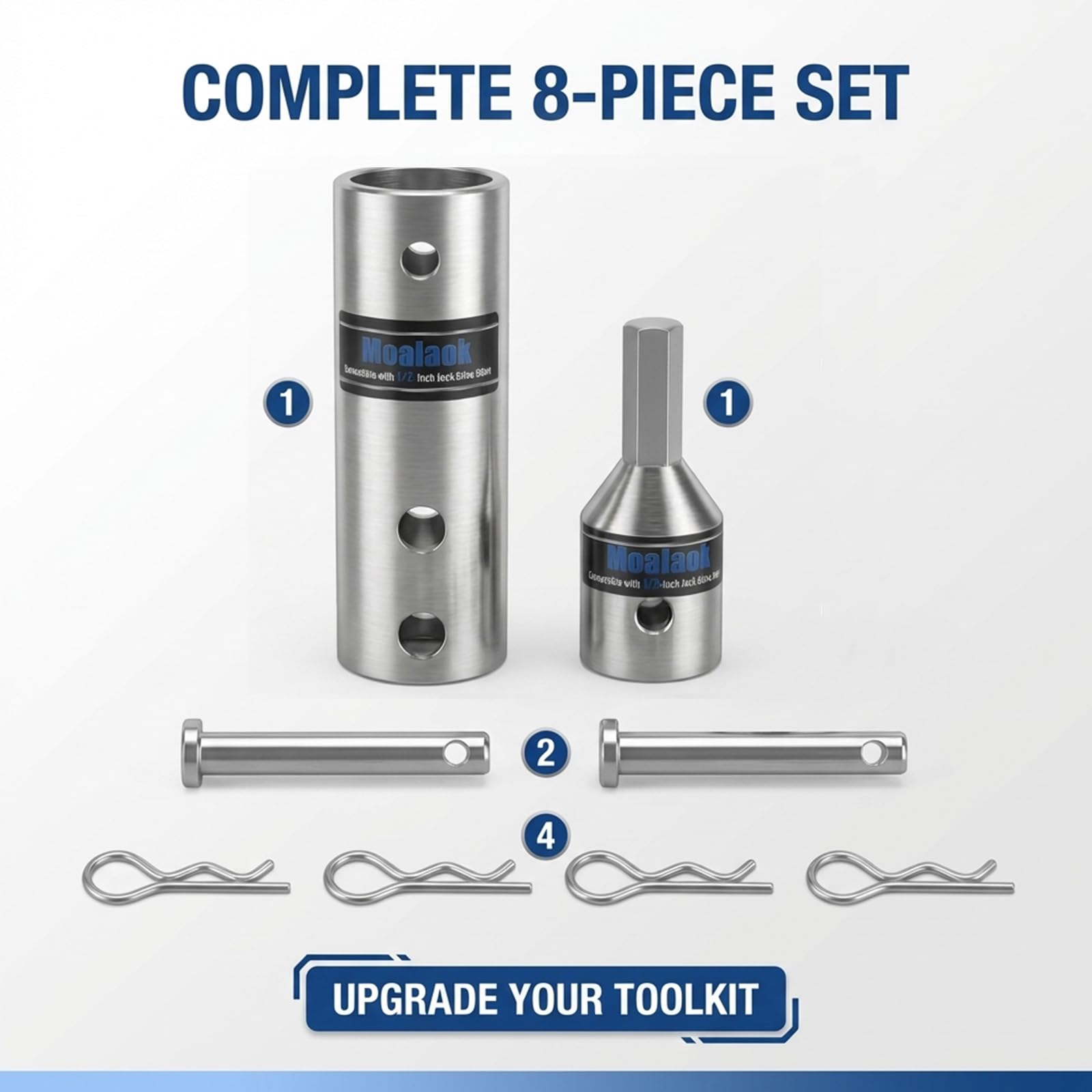Moalaok packaging and contents showing ready-to-use durability