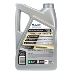 Mobil 1 back label details and specs for confident selection