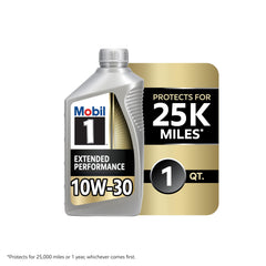 Mobil 1 pouring oil into engine, demonstrating smooth flow and fast lubrication