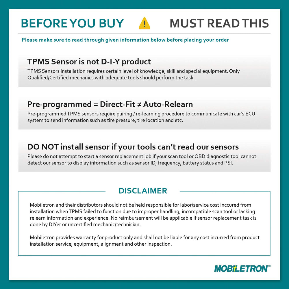 MOBILETRON MORESENSOR laid out with tools showing preprogrammed convenience benefit