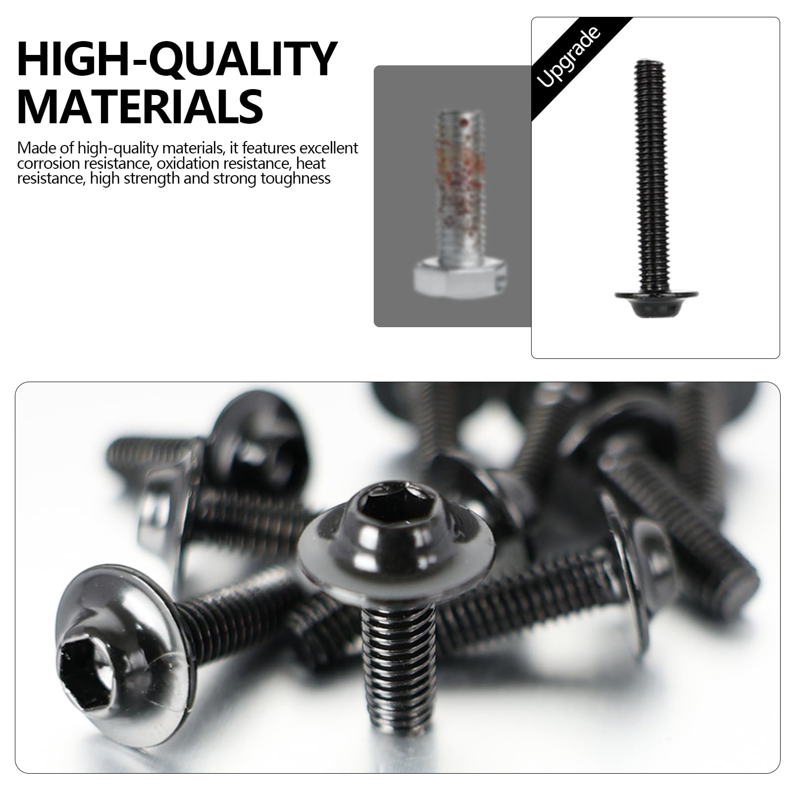 MOCODUO included allen wrenches and hand tools for safe, hand-tight installation
