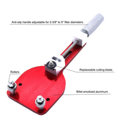 MOCW 77750 twill-wrapped handle close-up for comfortable controlled cutting