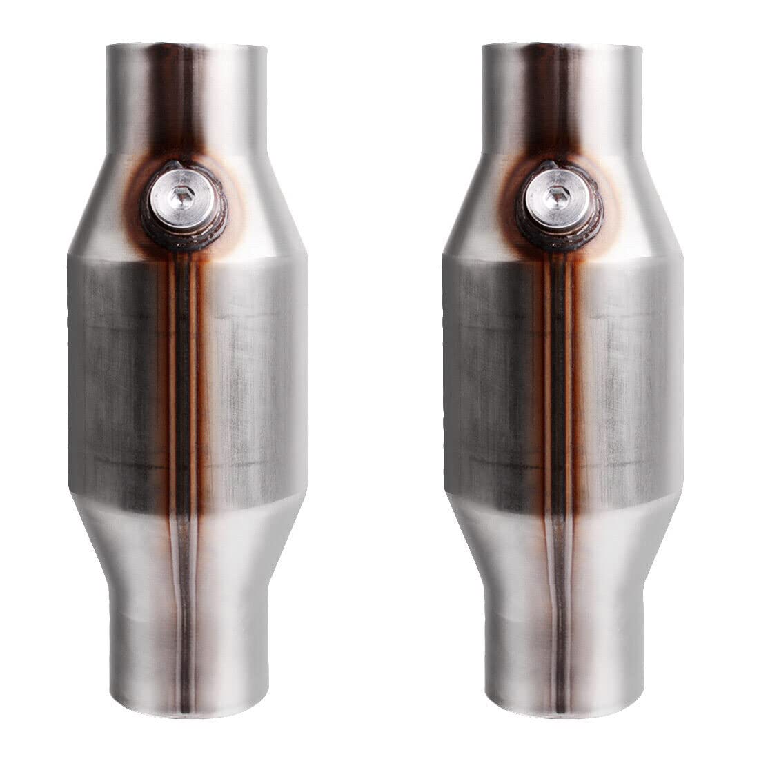 MOCW front view of converter showing inlet and outlet, highlights fitment benefit