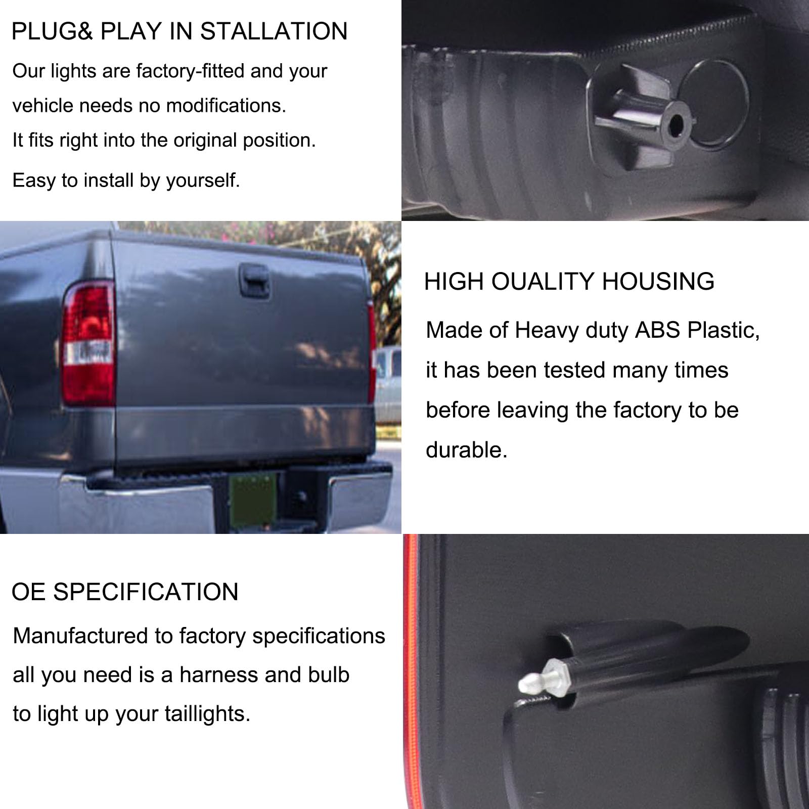 MOCW tail light beside ruler showing exact scale for fit verification