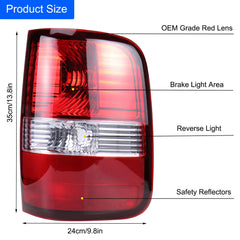 MOCW side profile of tail light highlighting contour and seamless fit