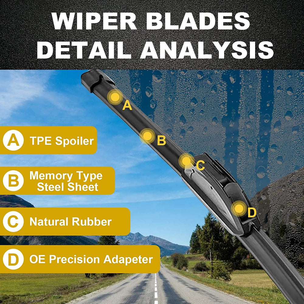 MODIGT rubber wiping edge close-up demonstrating precise streak-free contact