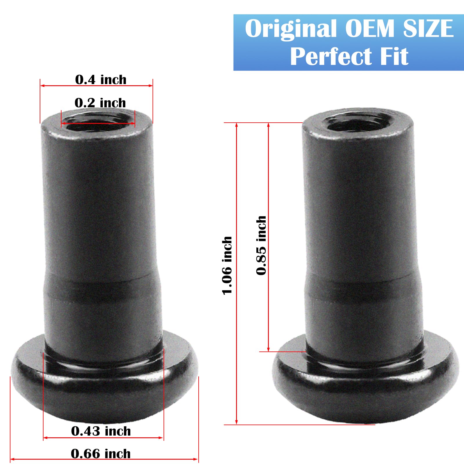 MOEBULB eight hinge nuts laid out communicating complete kit convenience benefit