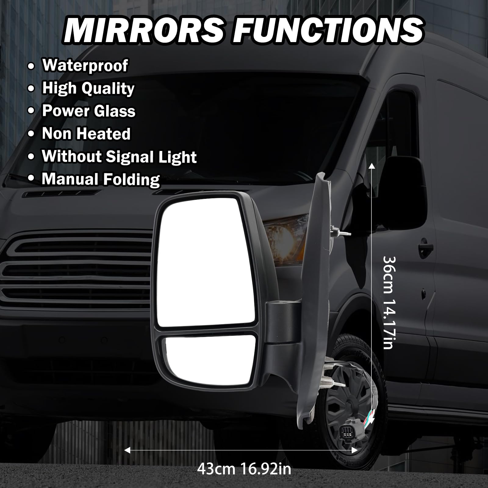 MOFOAP power glass close-up showing adjustable mirror surface for accurate alignment