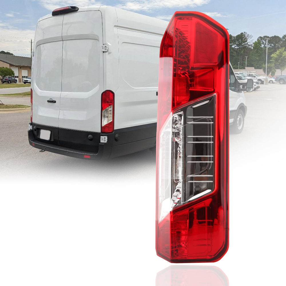 MOFOAP right tail light front view showing clean fit and visibility benefit