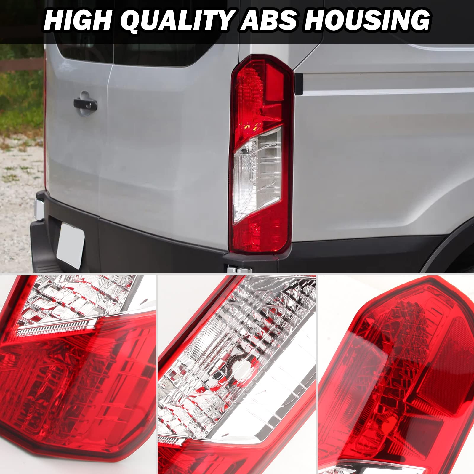 MOFOAP tail light back connector and mounting showing plug-and-play installation benefit