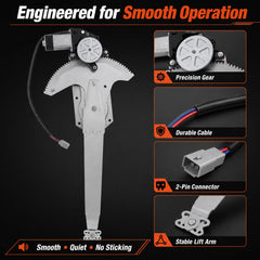 MOJTBE 2-pin wiring connector close-up ensures correct plug and easy hookup