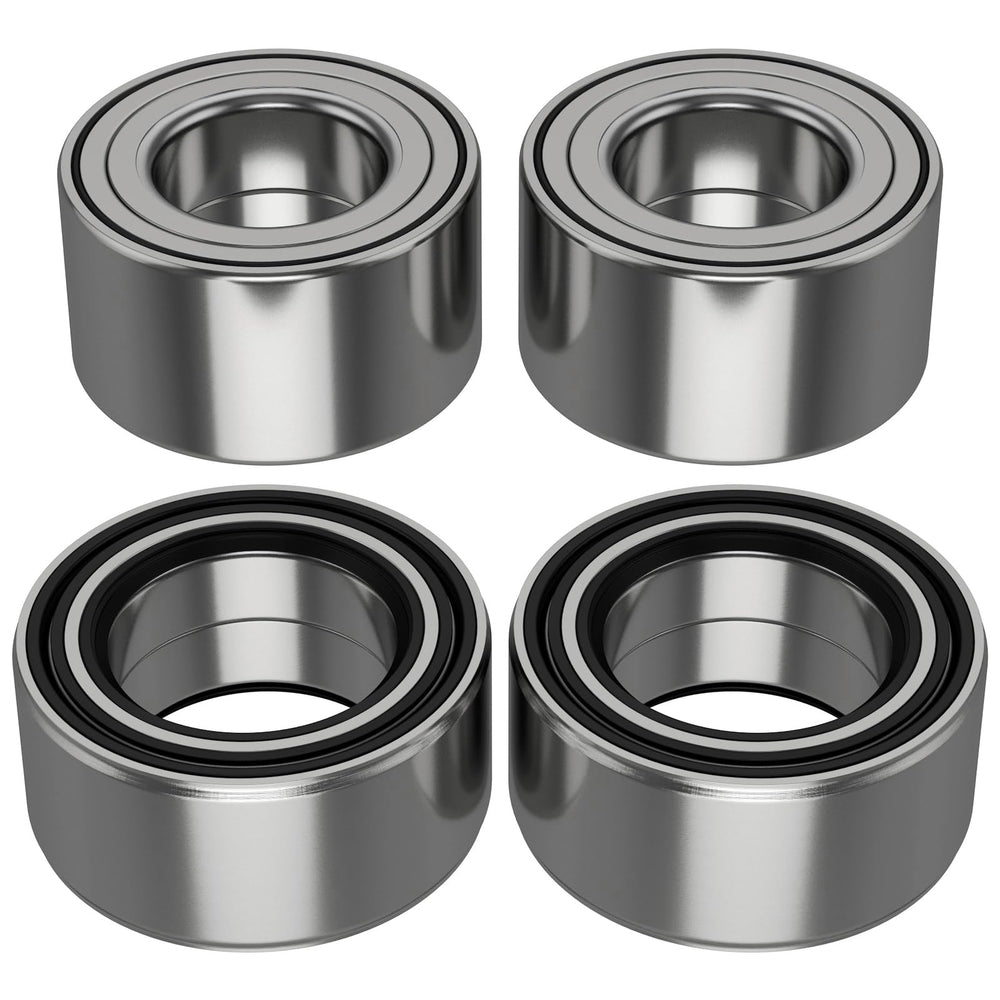 Moker packaging showing four wheel bearings and benefits of full repair kit