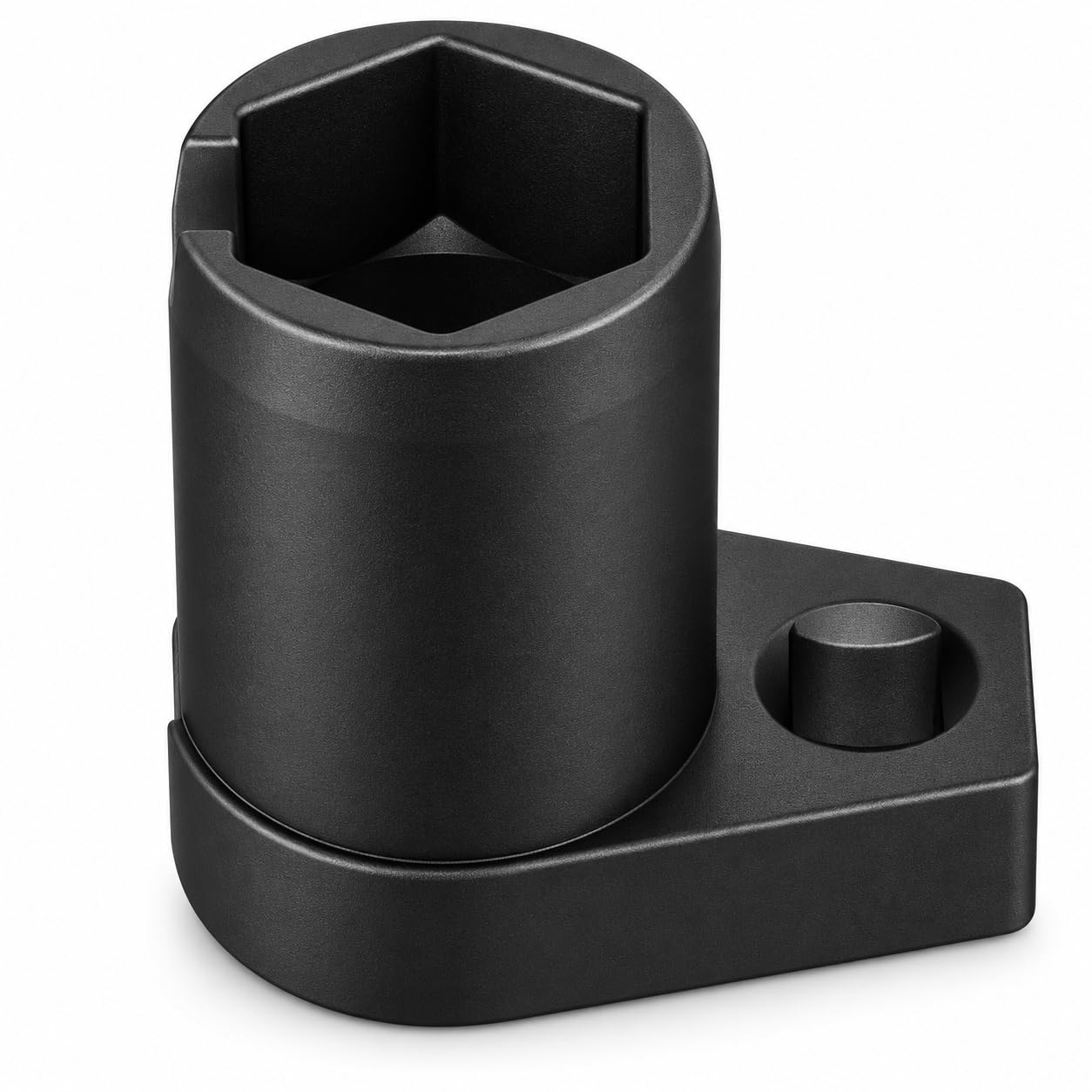 Moker front view socket showing profile and precise fit benefit