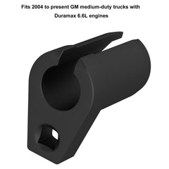 Moker socket next to ruler showing 66mm length for tight clearance