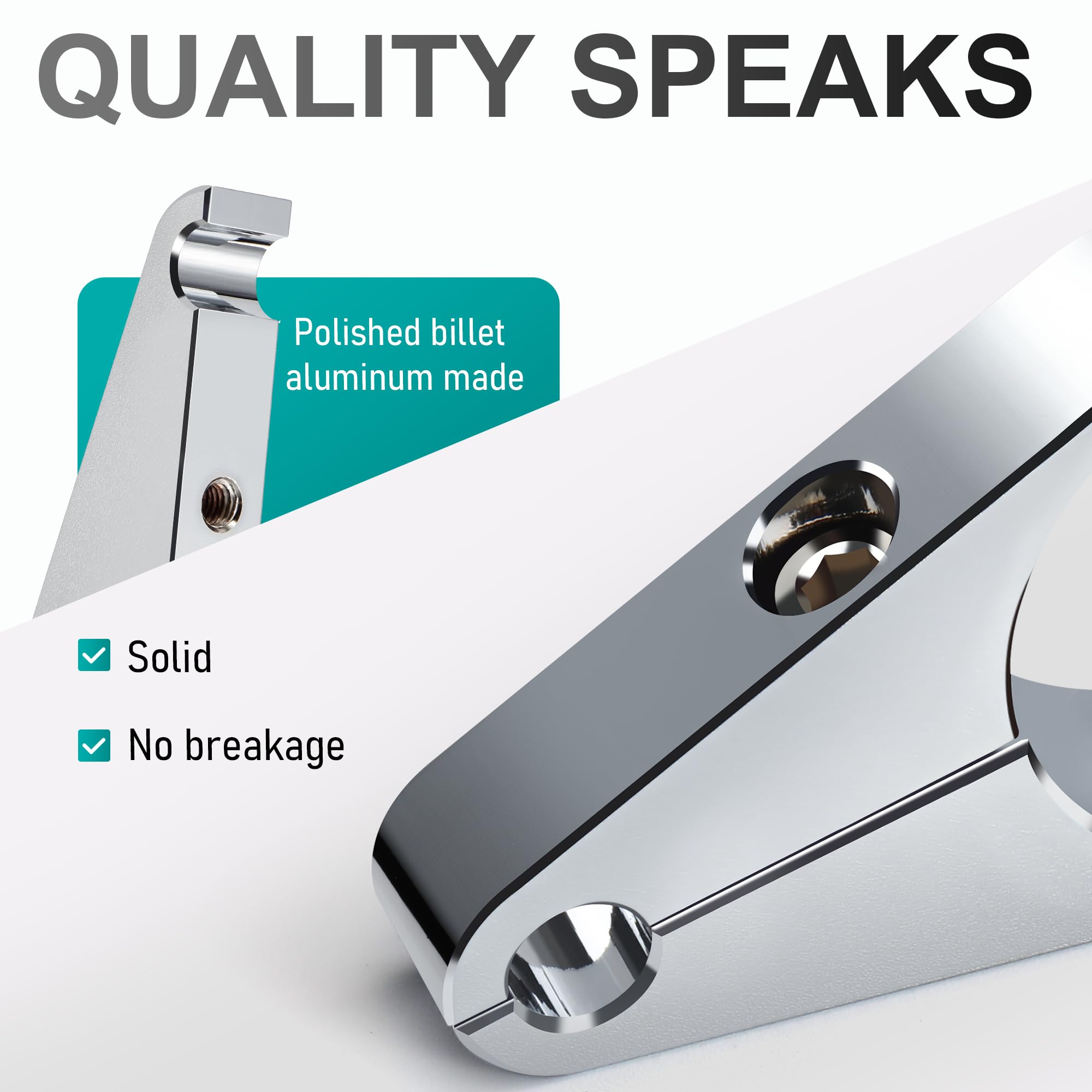 MoKitDora chrome finish texture detail highlighting scratch-resistant appearance
