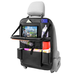 MONKONAR kick mat panel protecting seat back from scuffs and messy shoes