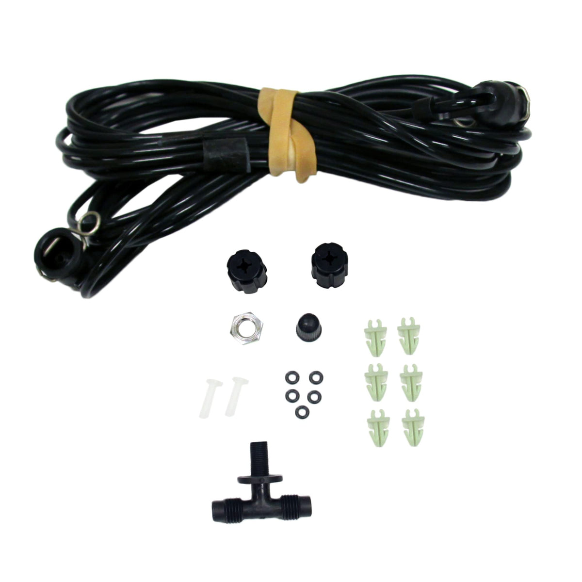 Monroe AK29 kit front packaging showing hose and parts for easy fit