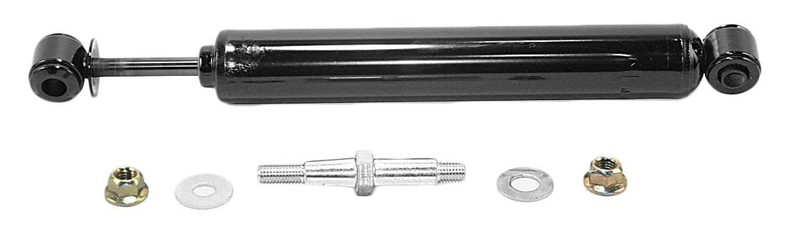 Monroe Magnum front view showing mounting points and durability benefits