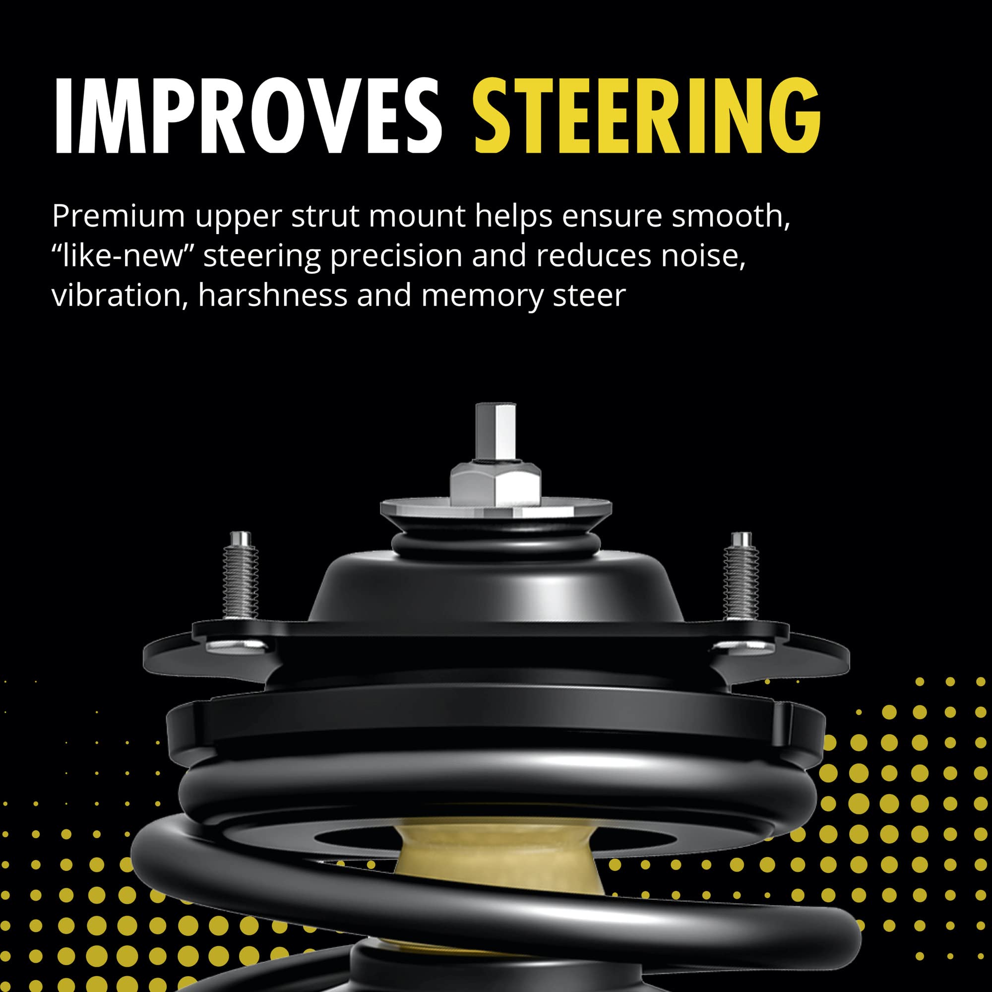 Monroe rust protection coating close view showing corrosion resistance and longer service life