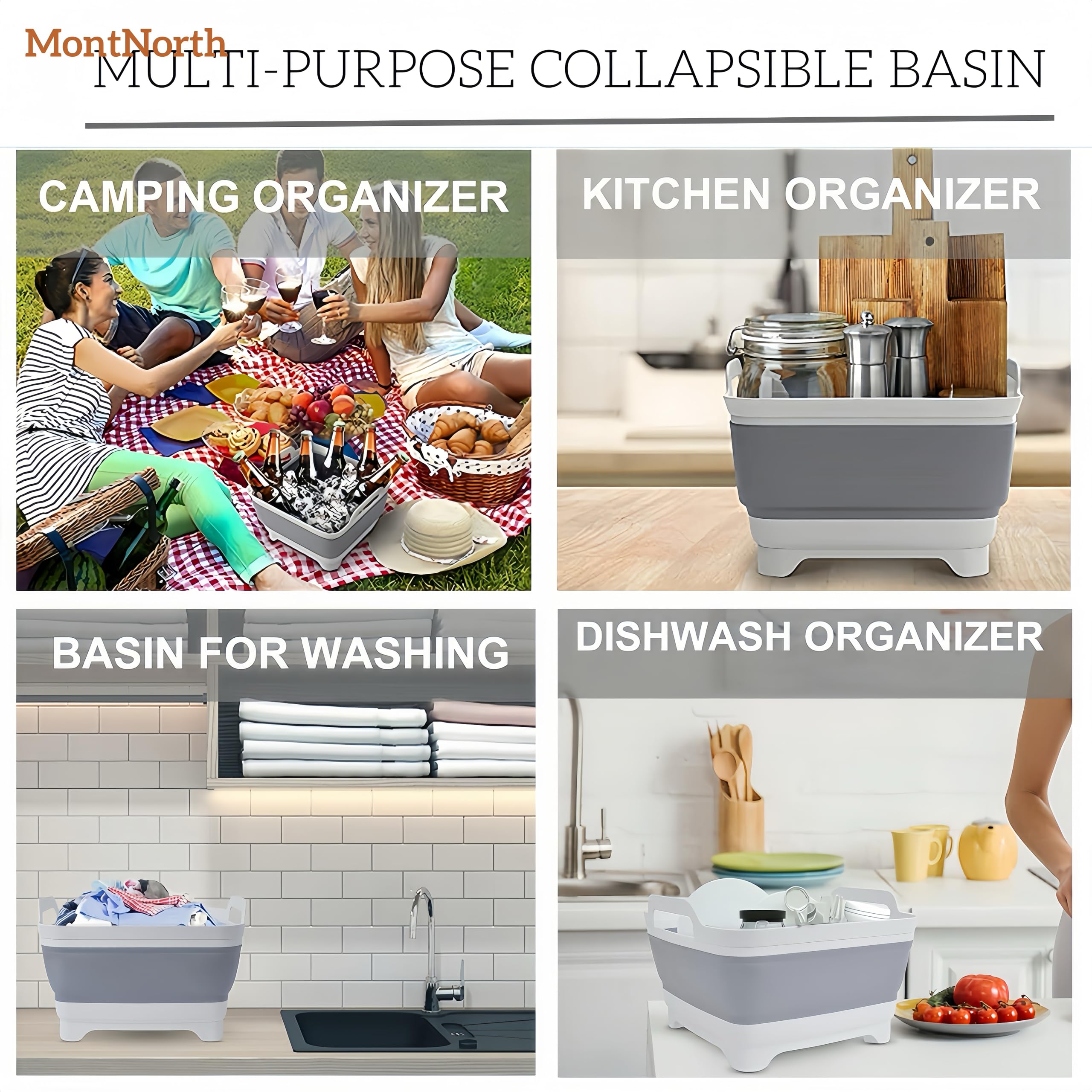 MontNorth material close-up showing BPA-free durable, odor-resistant surface