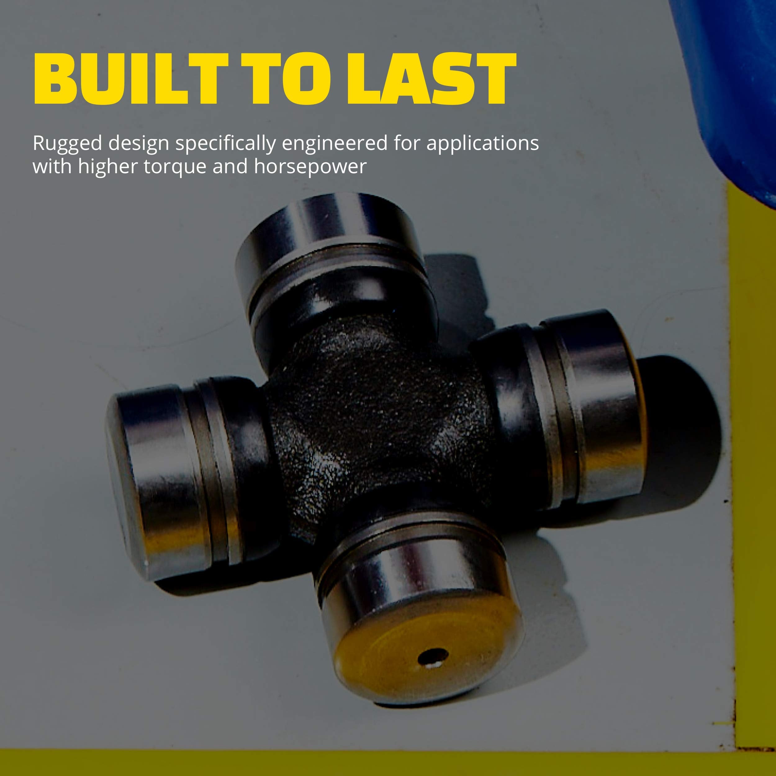 MOOG 377 grease zerk detail showing greasable design for easy maintenance