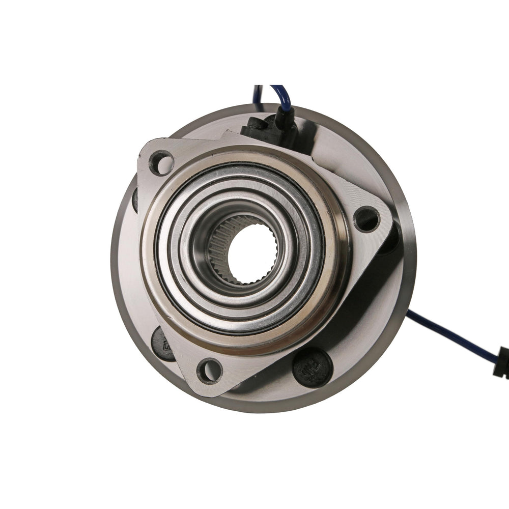 MOOG 513272 front view showing hub flange and mounting holes for easy fit