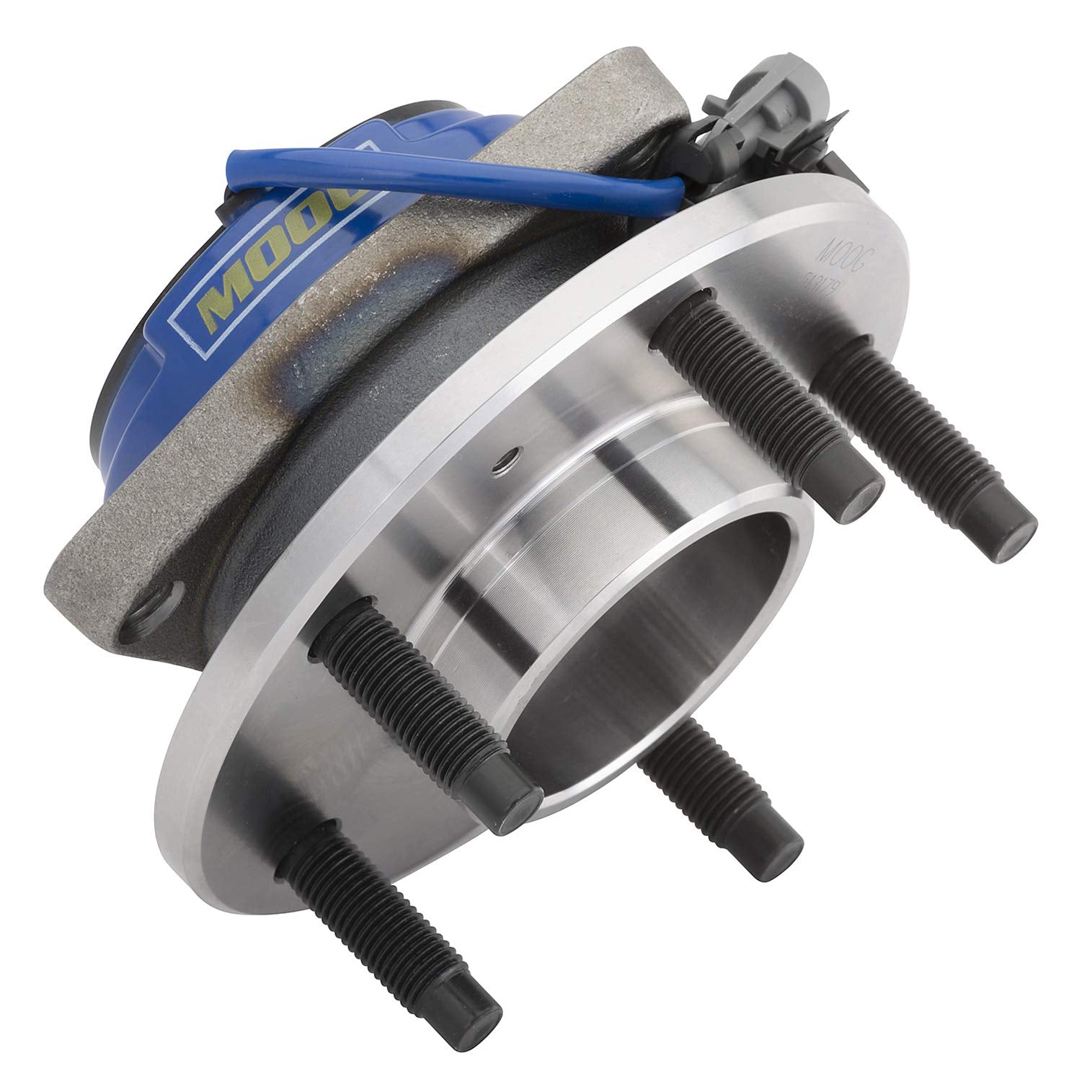 MOOG coated wheel studs detail resisting corrosion for easier removal and torque