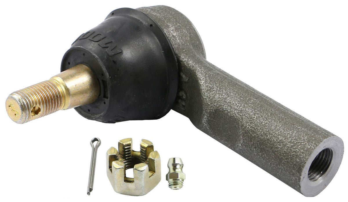 MOOG ES801123 front view showing solid construction and improved steering reliability