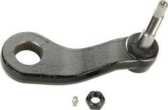 MOOG K440019 pitman arm front profile showing heavy-duty steel and grease fitting benefit