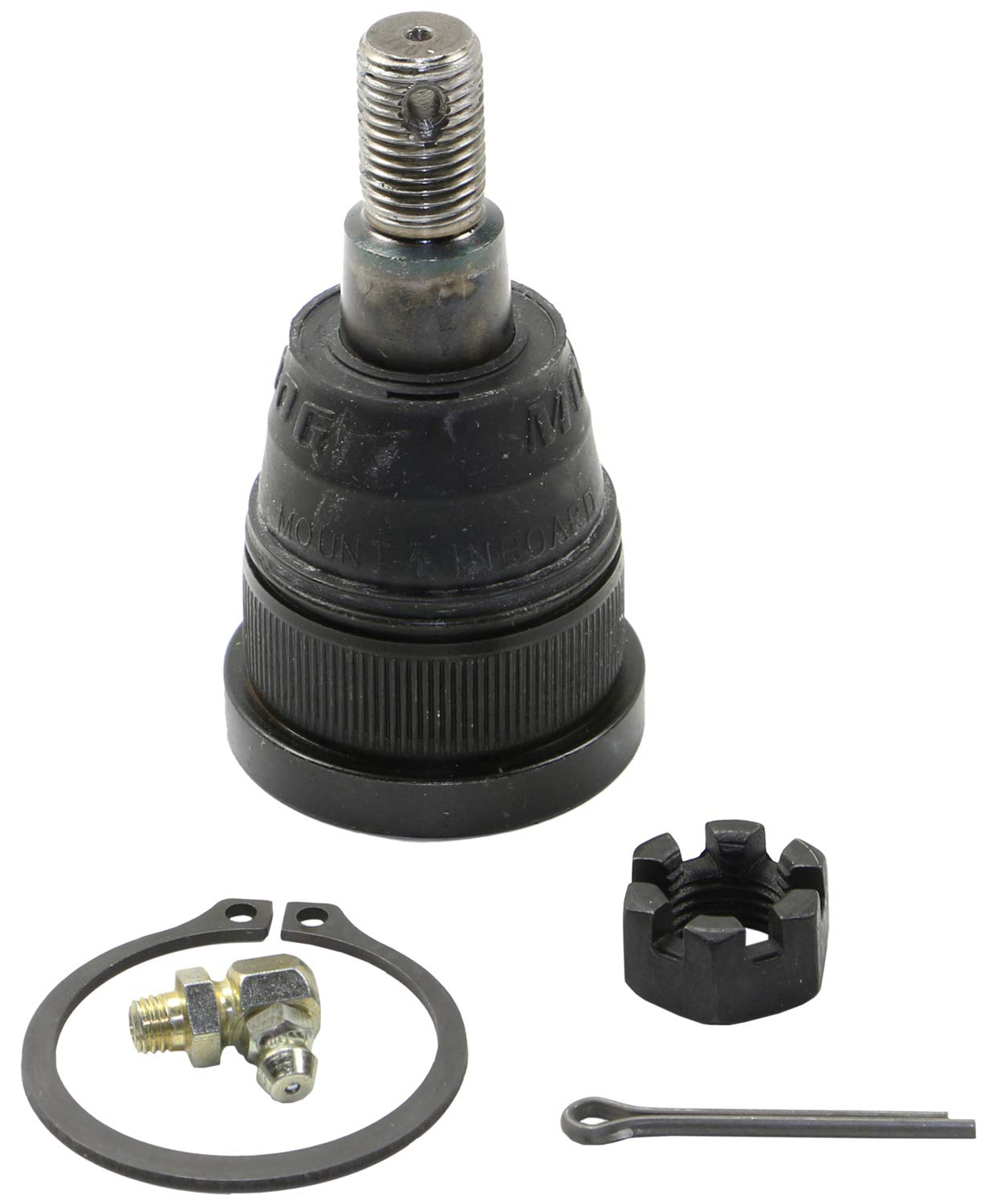 MOOG K500315 packaging showing part and protective box benefits secured fit