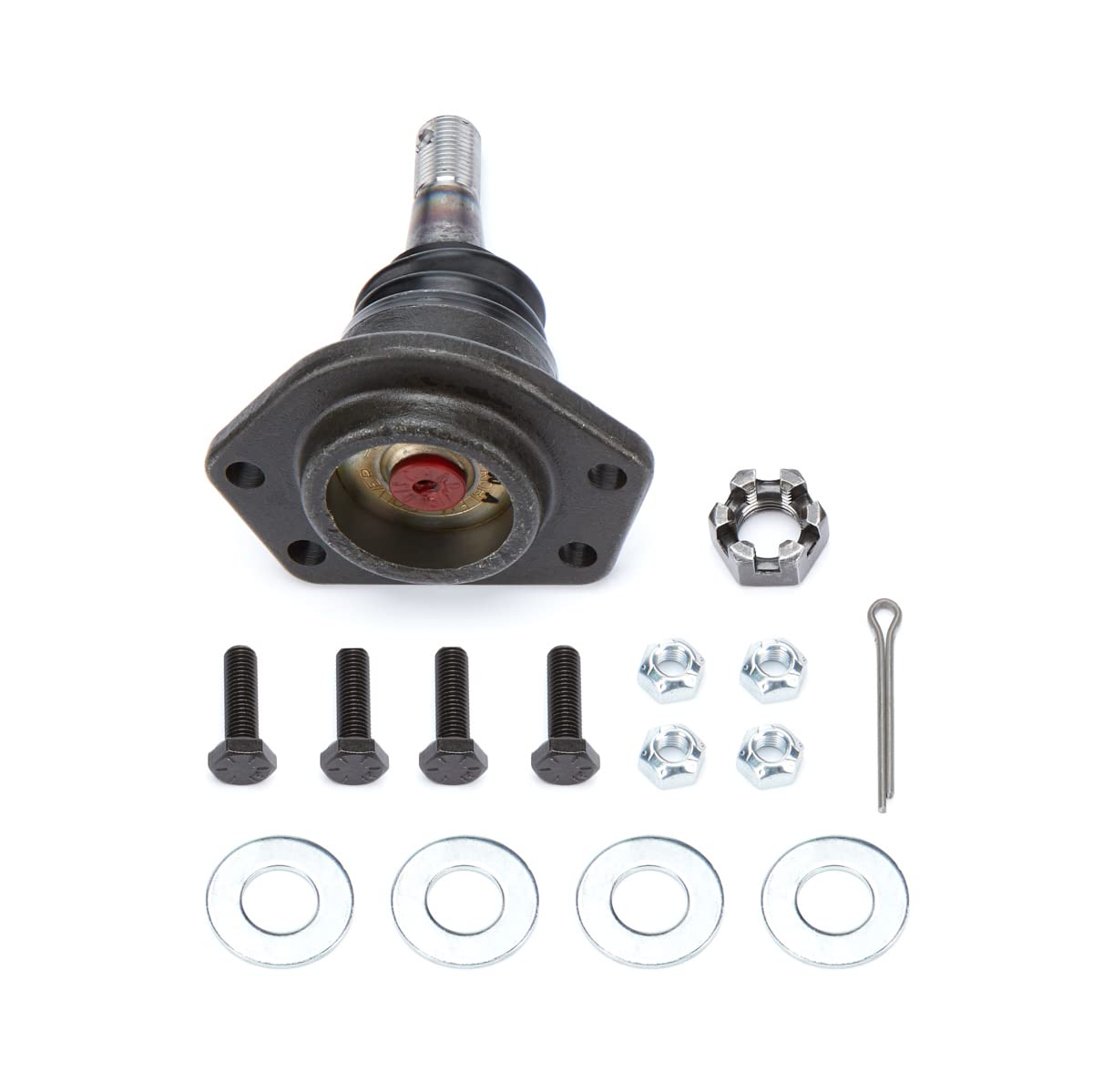 MOOG K5208 front view showing durable ball stud and benefits for steering