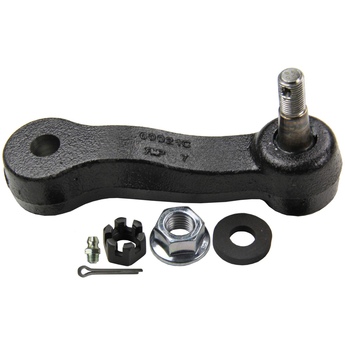 MOOG K6535HD front view showing reinforced arm mount and fitment benefit
