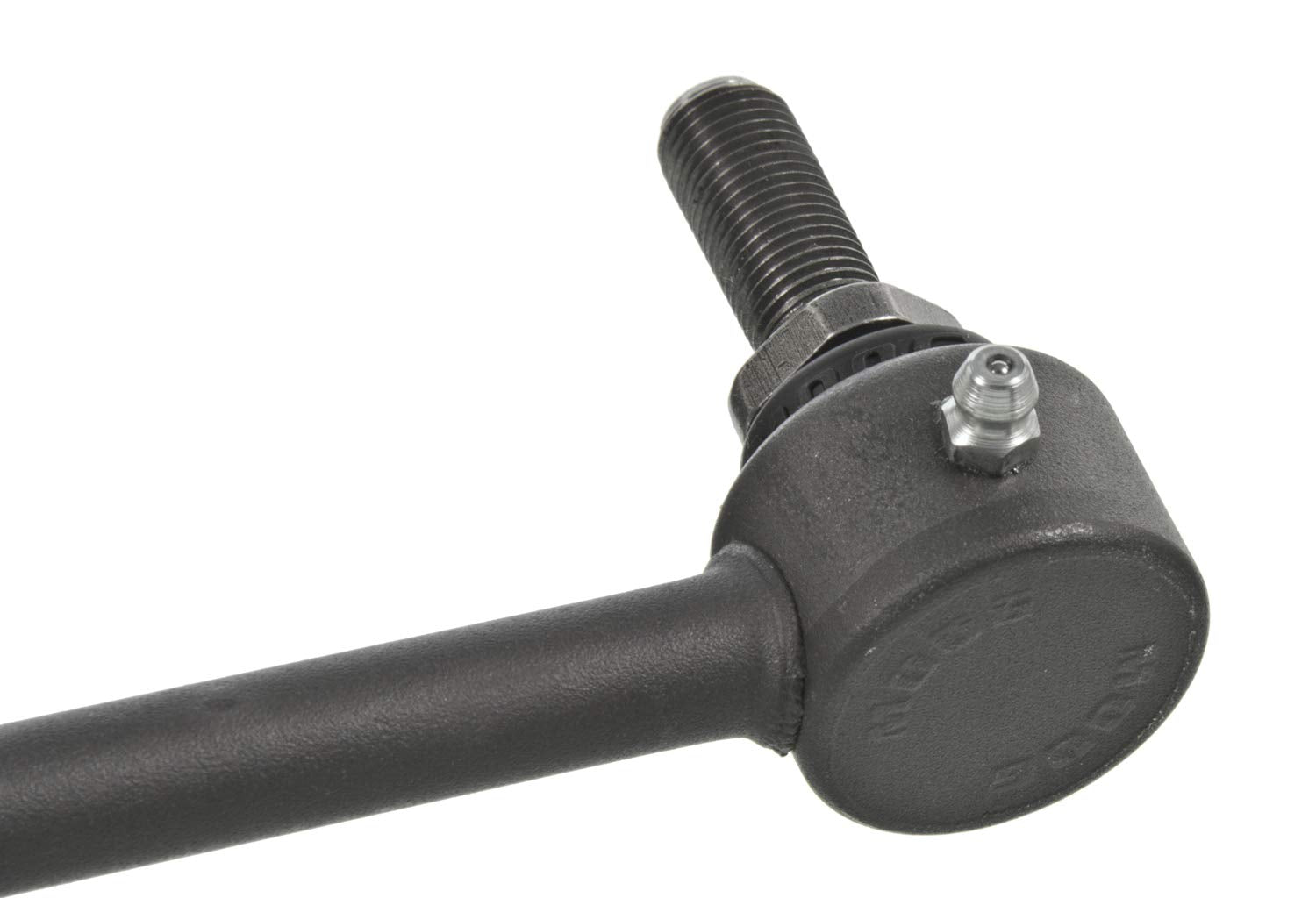 MOOG close-up of greaseable socket showing maintenance access and extended service life benefit
