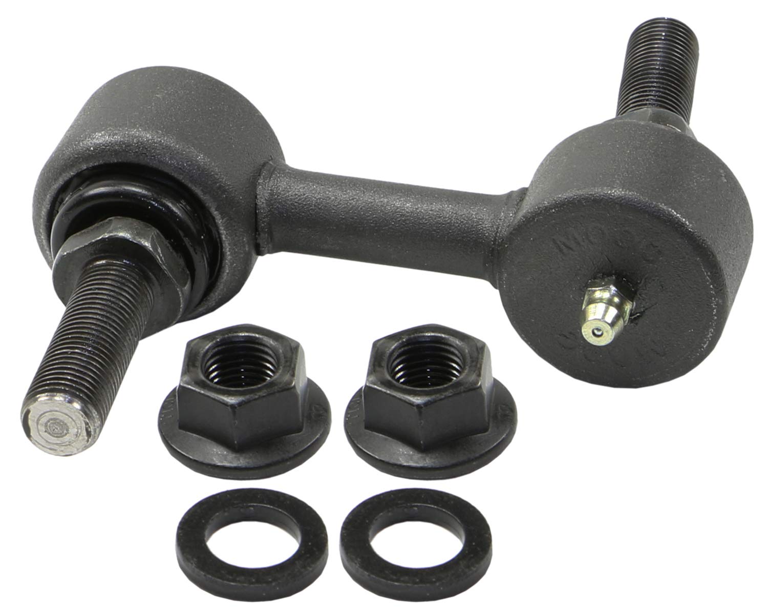 MOOG close-up of greaseable socket allowing servicing and extended joint life