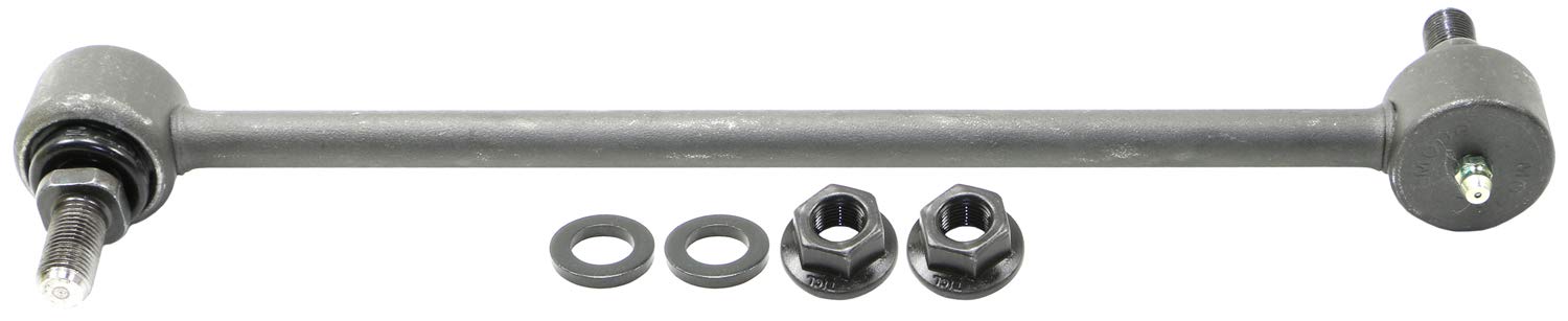 MOOG front assembly showing link and benefits for stable steering