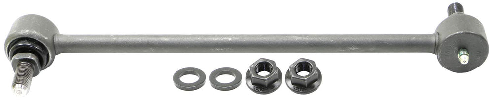 MOOG front assembly showing link and benefits for stable steering