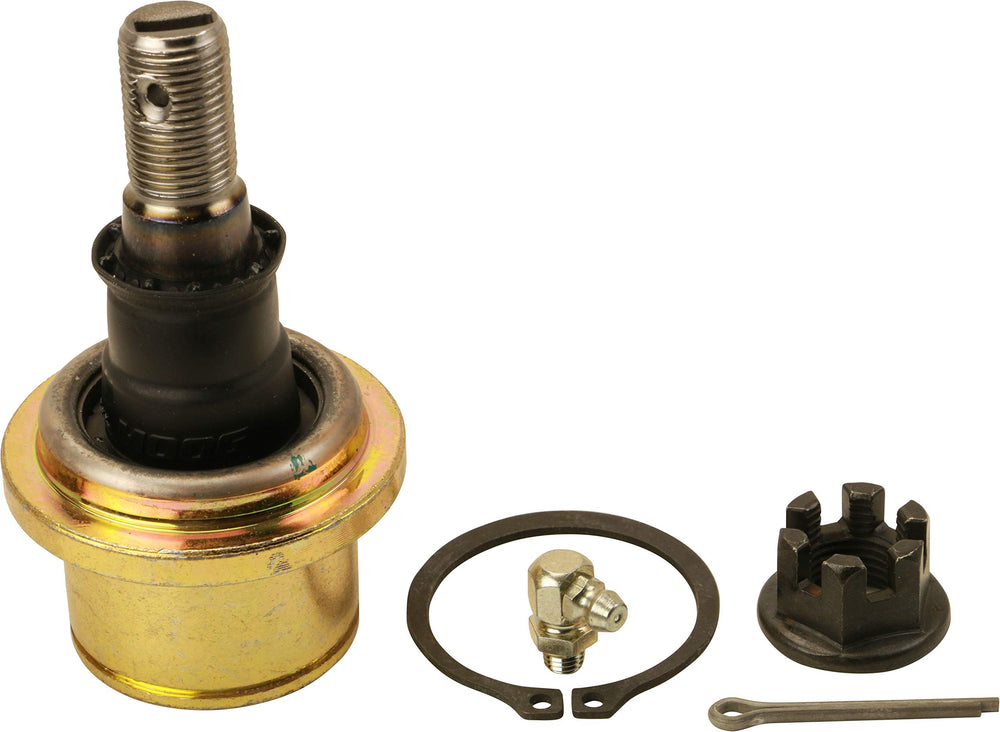 MOOG K80149 front view showing robust ball joint for reliable steering