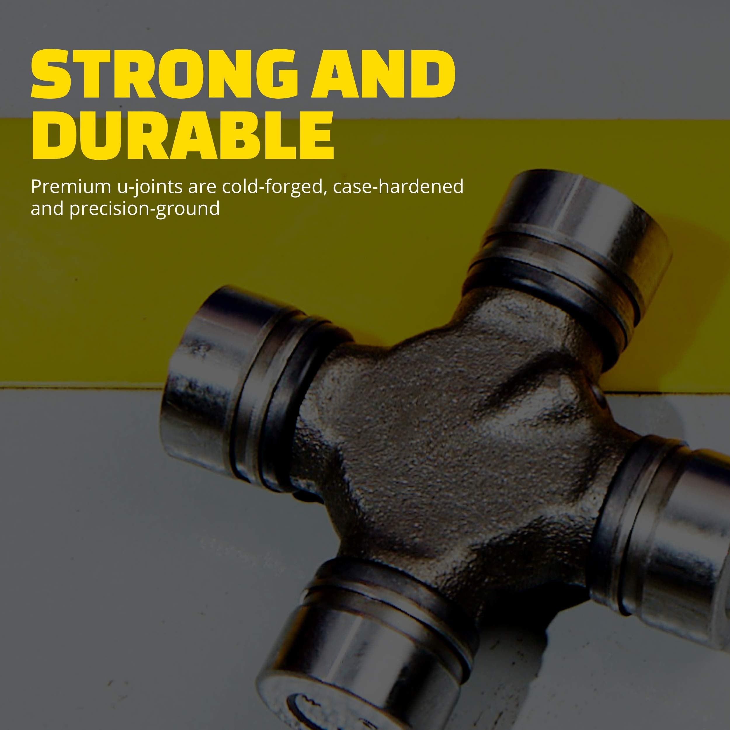 MOOG close detail of nitrile seal and grease zerk demonstrating easy maintenance access