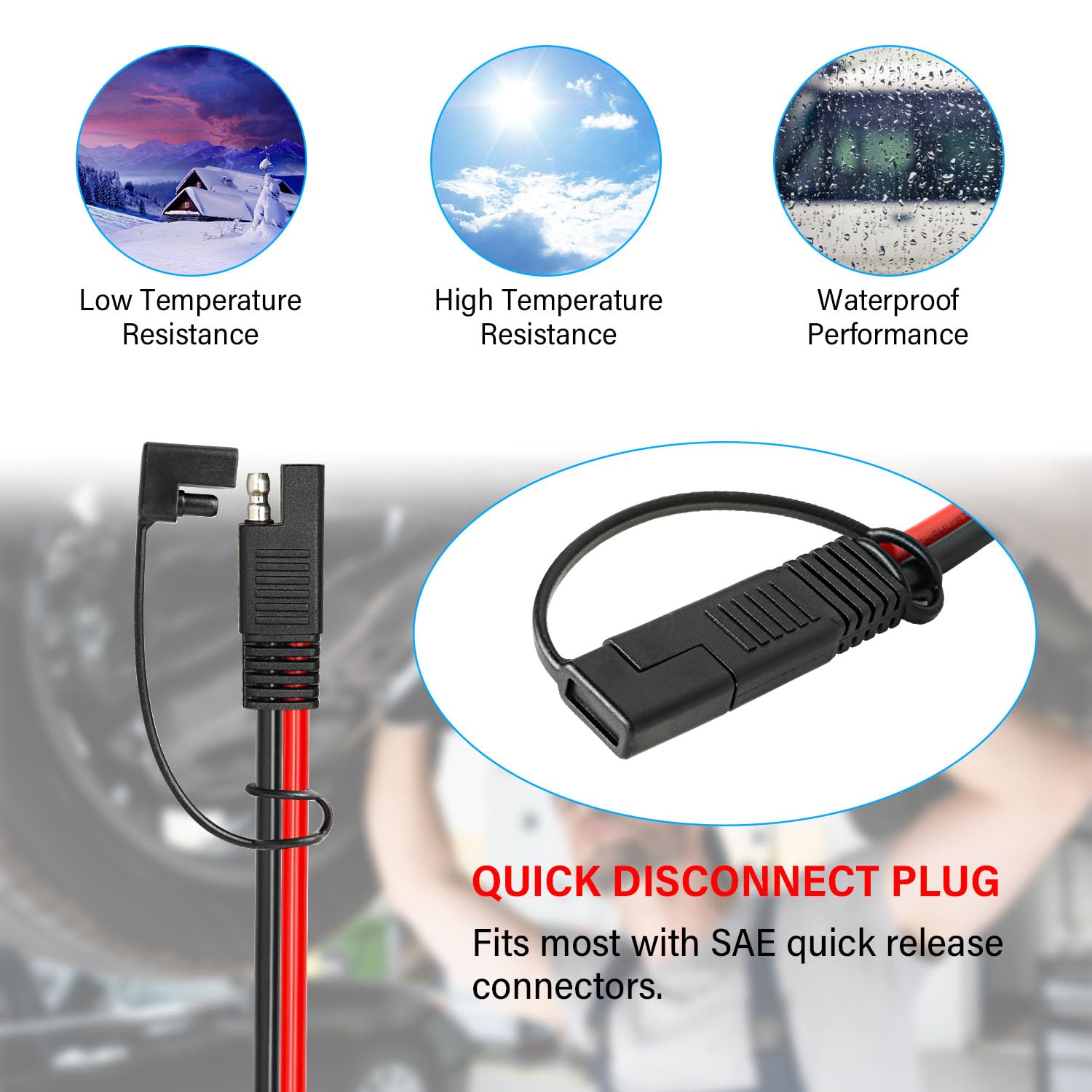 MOOKEERF polarity reverse adapter image enabling correct cross‑brand connections