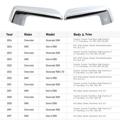 Moonlinks close-up of chrome texture highlighting durable ABS and glossy look