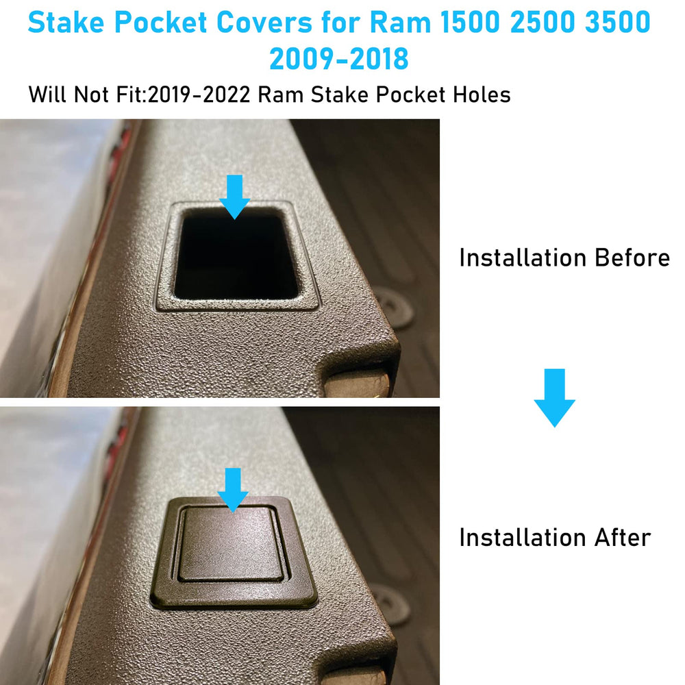 Moonlinks plug edge detail showing snug fit into original stake pocket
