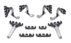 Moroso wire loom kit front packaging showing looms and brackets for tidy wiring