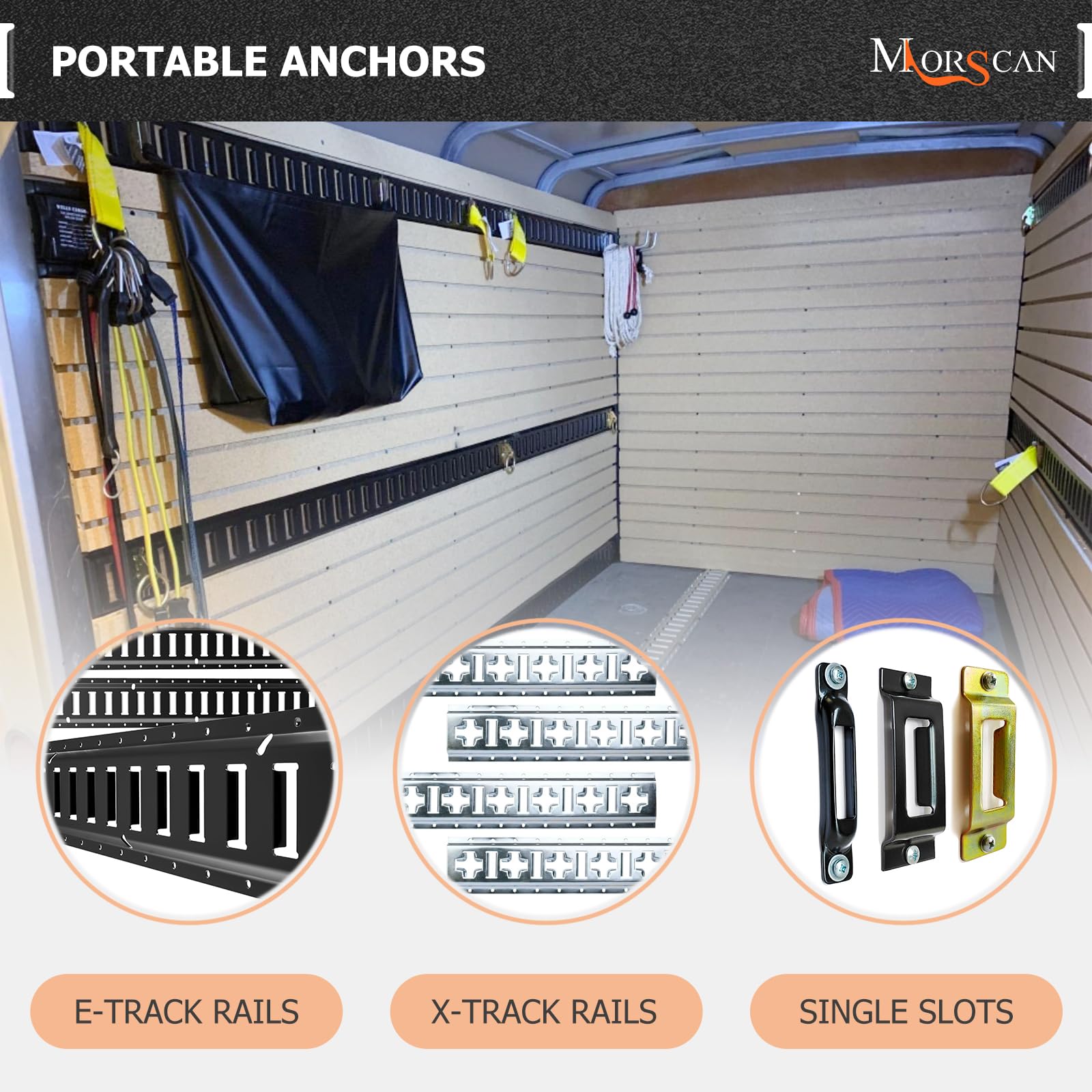 MorScan anchors securing cargo illustrating stability during transport