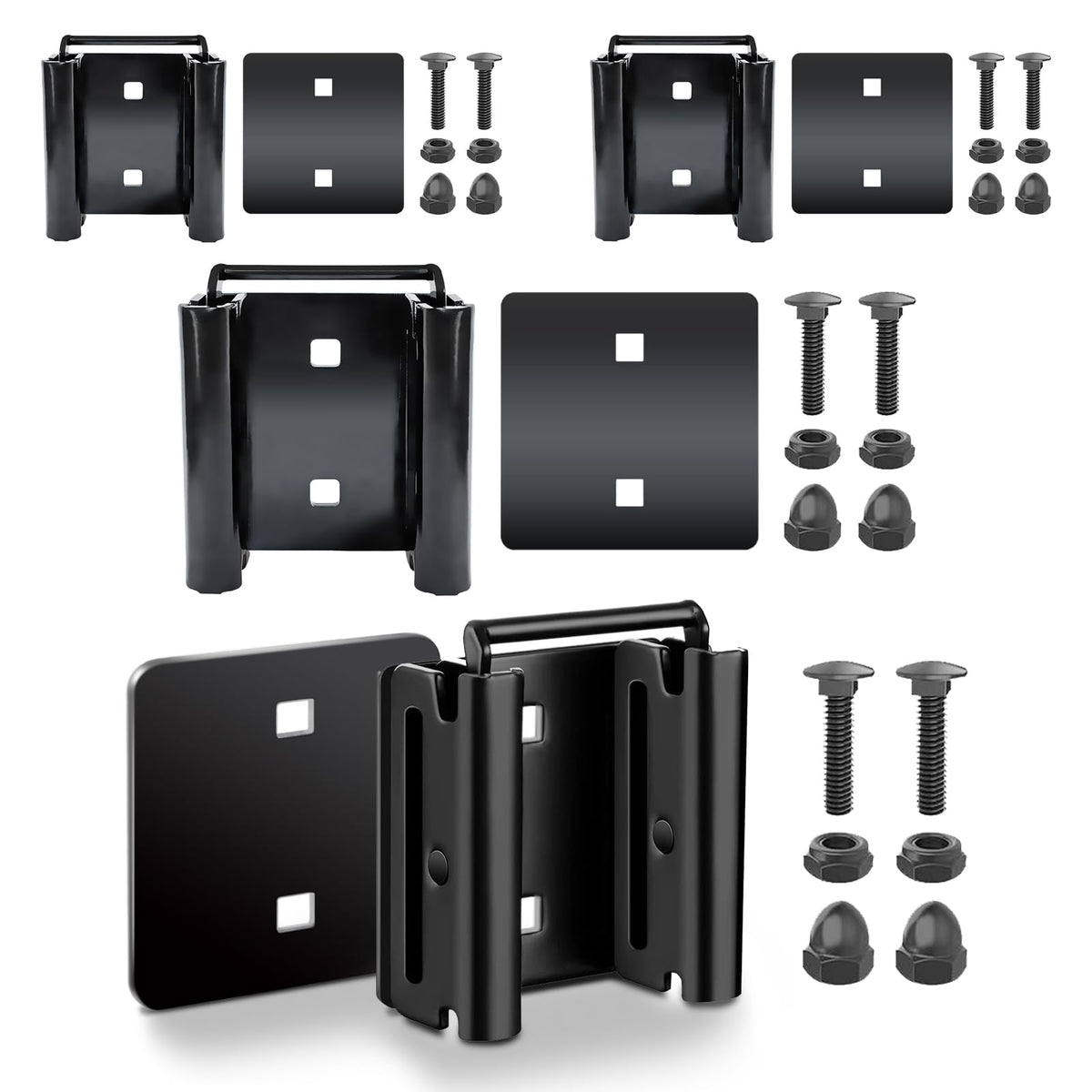 MorScan front view of 4-pack connectors showing compact design and clear labeling benefit