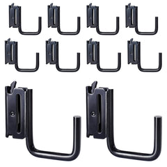 MorScan front view of 10-pack J hooks showing packaging and contents benefit